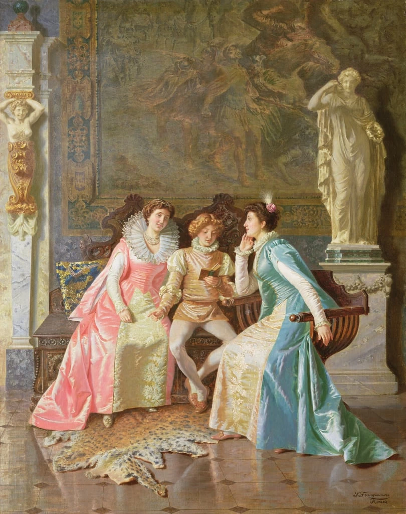 Lettura, 1890 circa
